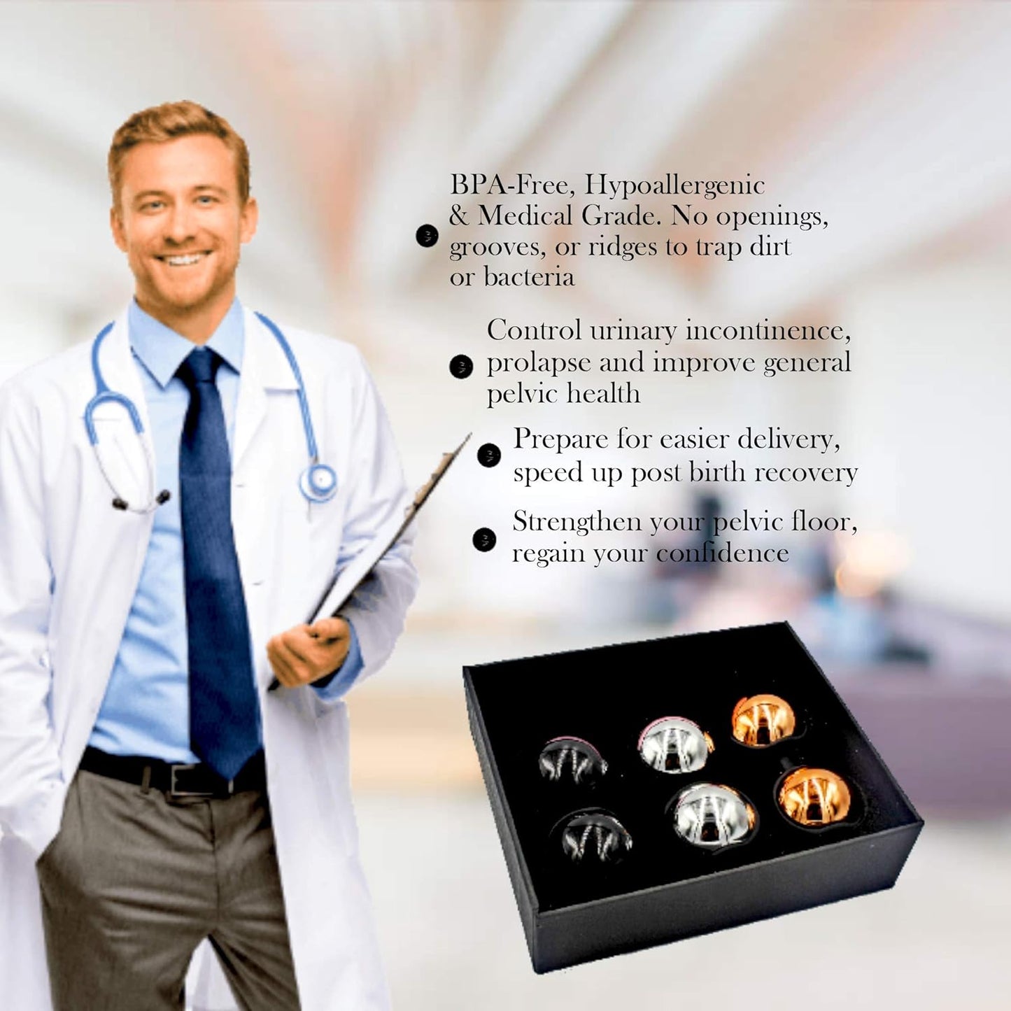 Electronic Weight Balls ™ | Bolas electrónicas de ejercicios pélvicos