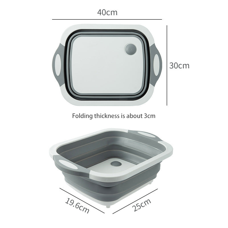 Pague 1 y lleve 2. Tabla Plegable MultiChef 3 en 1™ | Tabla para picar vegetales