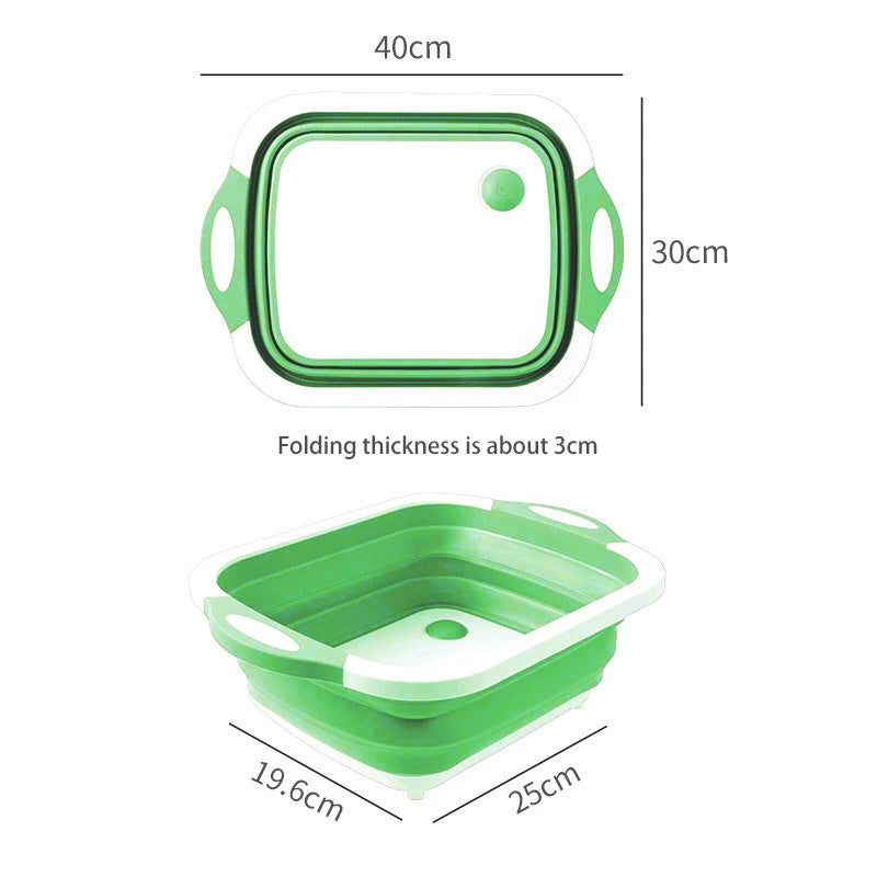 Pague 1 y lleve 2. Tabla Plegable MultiChef 3 en 1™ | Tabla para picar vegetales