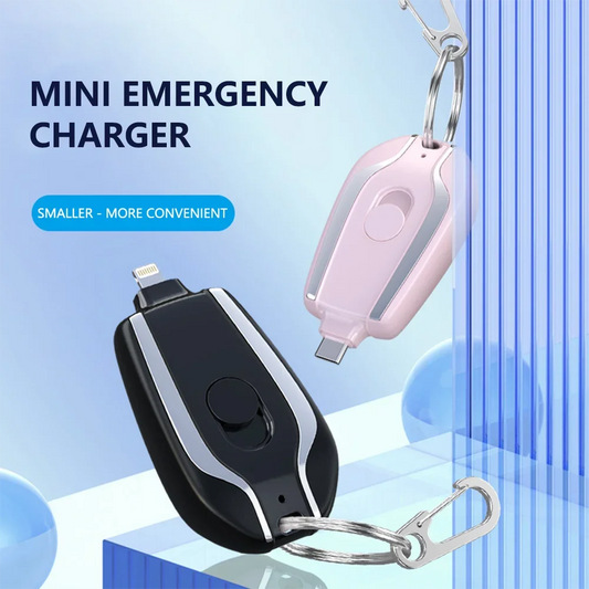 Mini cargador portátil con llavero™ | Mini cargador De Telefono 🎁